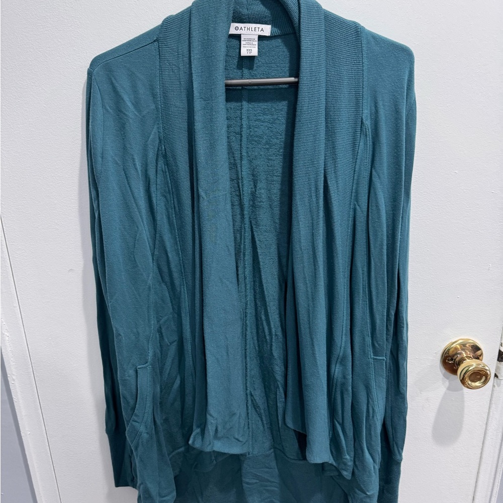 Athleta Women's Deep Teal Cardigan